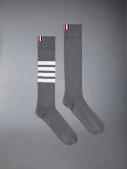 COTTON 4-BAR OVER THE CALF SOCKS