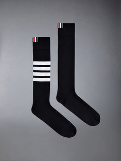 COTTON 4-BAR OVER THE CALF SOCKS