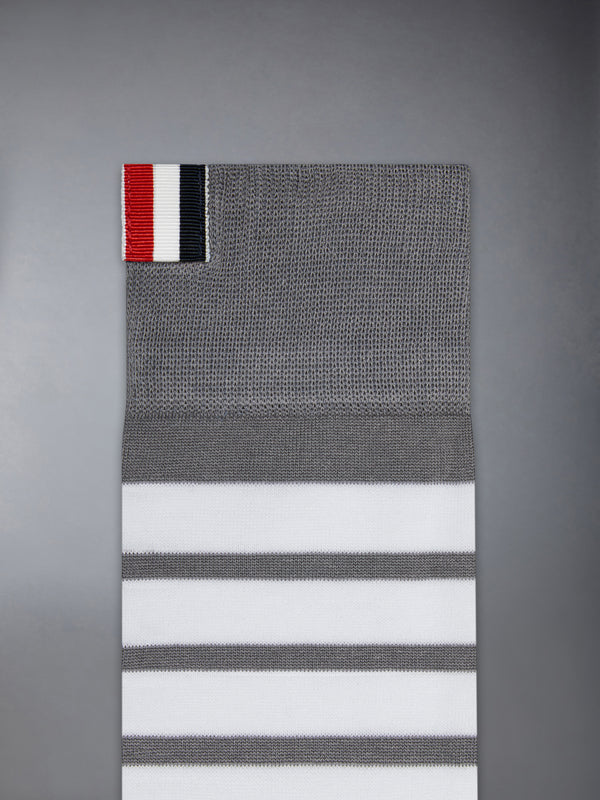 LIGHTWEIGHT COTTON 4-BAR MID CALF SOCKS - image 2