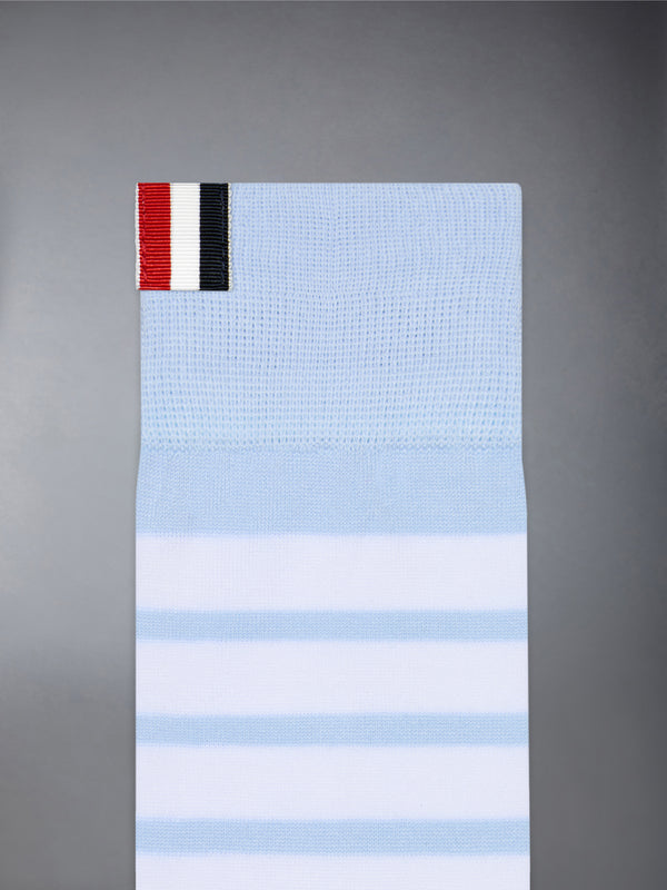LIGHTWEIGHT COTTON 4-BAR MID CALF SOCKS - image 2