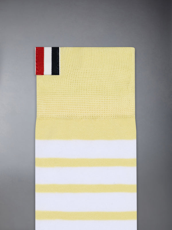 LIGHTWEIGHT COTTON 4-BAR MID CALF SOCKS - image 2