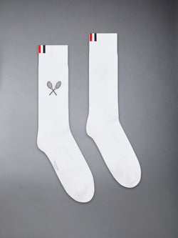 TENNIS RACKET ATHLETIC SOCKS