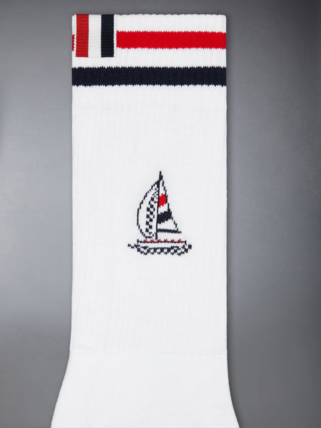 RWB FUNMIX ATHLETIC SOCKS WHITE