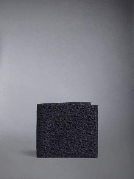 PEBBLE GRAIN BIFOLD BLACK