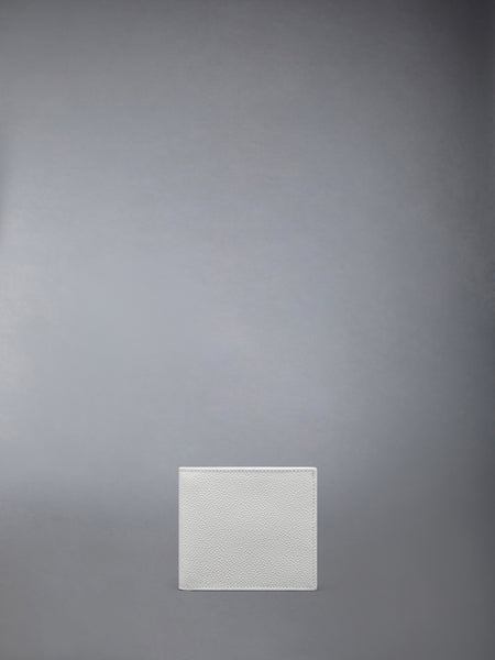 PEBBLE GRAIN BIFOLD WHITE