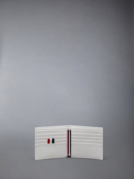 PEBBLE GRAIN BIFOLD WHITE