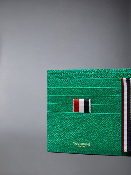 PEBBLE GRAIN BIFOLD GREEN