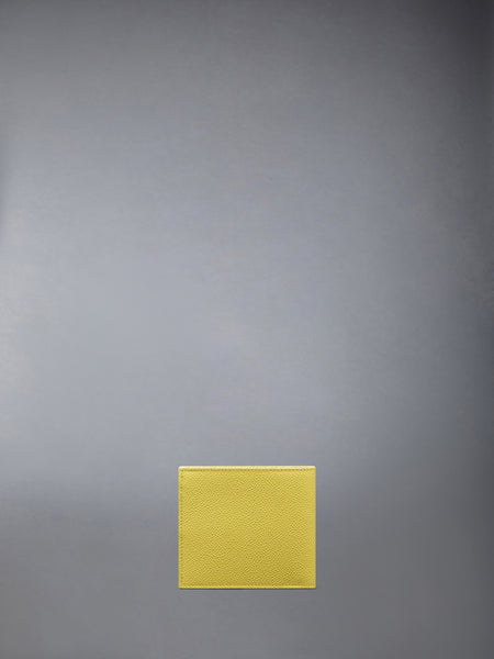 PEBBLE GRAIN BIFOLD PASTEL YELLOW