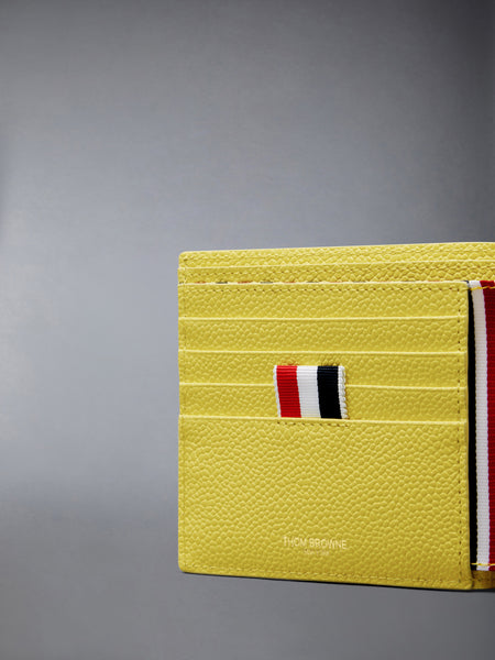 PEBBLE GRAIN BIFOLD PASTEL YELLOW