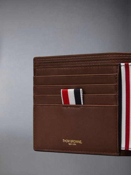 SOFT CALF BILFOLD DARK BROWN