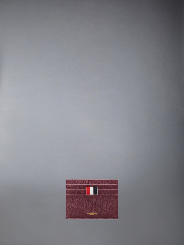 SOFT PEBBLE GRAIN NOTE COMPARTMENT CARD HOLDER - featured image
