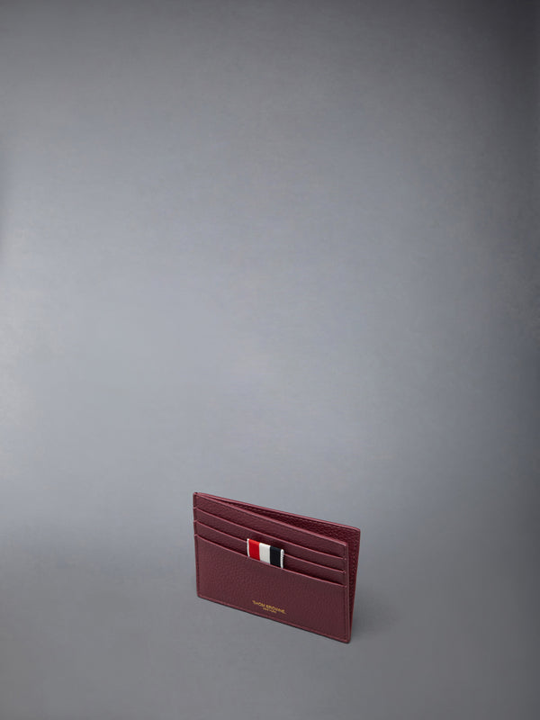 SOFT PEBBLE GRAIN NOTE COMPARTMENT CARD HOLDER - image 3