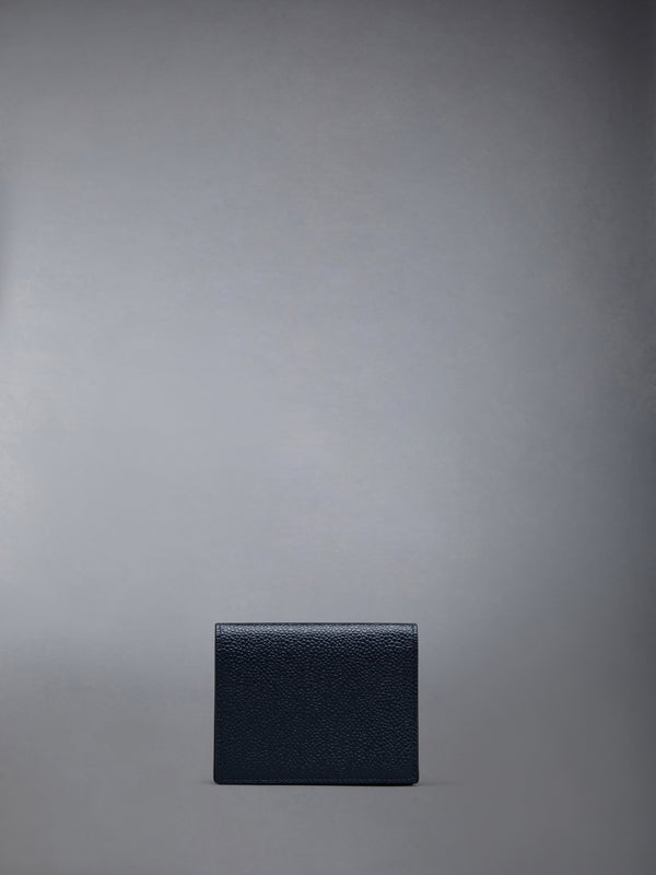 PEBBLE GRAIN OPEN POCKET DOUBLE CARD HOLDER - featured image