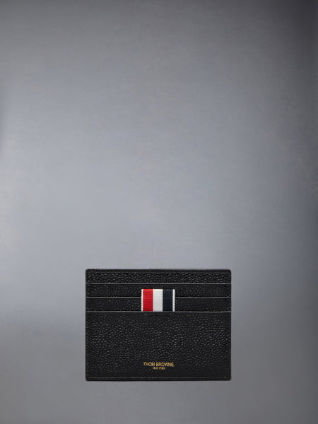 COTTON CANVAS NOTE CARD HOLDER BLACK