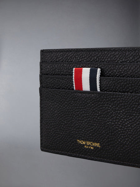 COTTON CANVAS NOTE CARD HOLDER BLACK