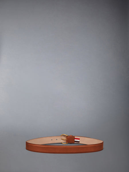 VACCETTA ROUND BUCKLE BELT NATURAL