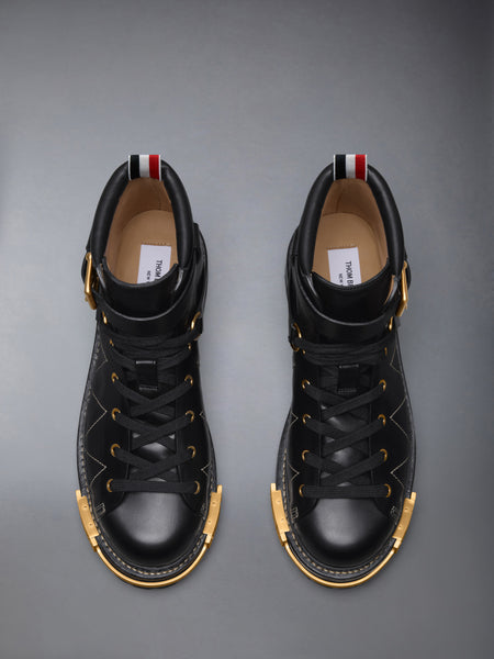 VITELLO CALF HIKING SOLE BOOT BLACK