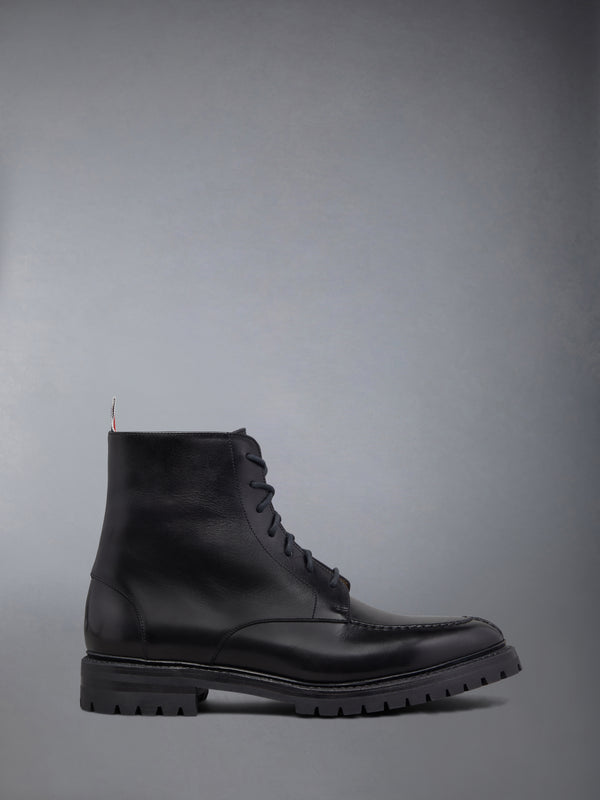 BOX CALF COMMANDO SOLE APRON STITCH BOOTS - featured image