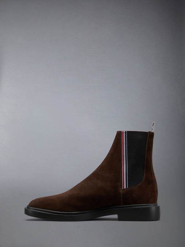 CALF SUEDE RUBBER SOLE RWB CHELSEA BOOT - image 3