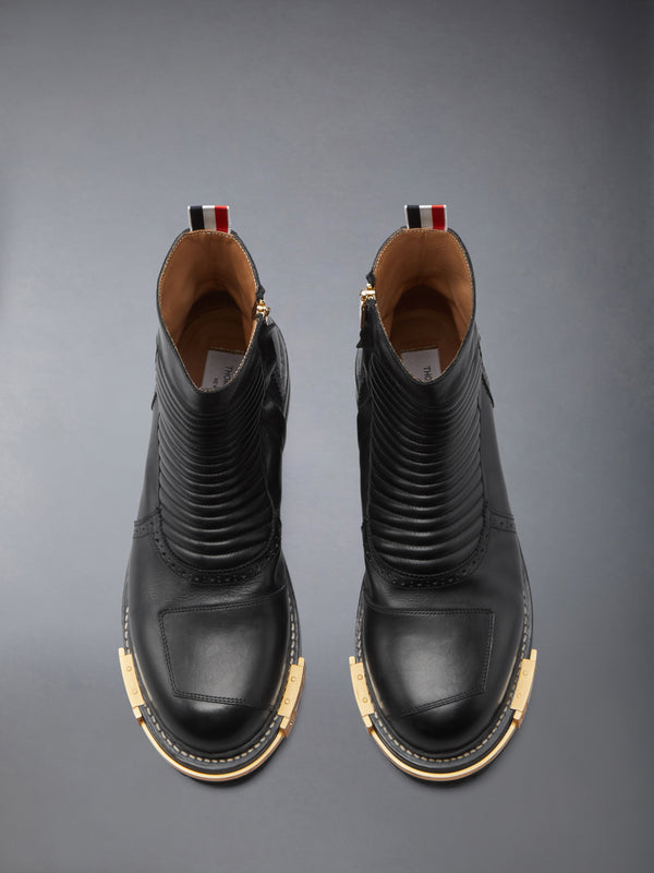 LEATHER MOTO BOOT - image 5