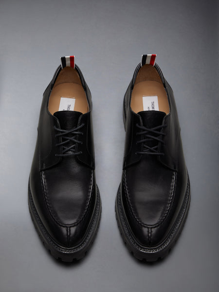 CLASSIC CALF COMMANDO SOLE APRON STITCH DERBY BLACK