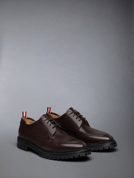 CLASSIC CALF COMMANDO SOLE APRON STITCH DERBY BROWN