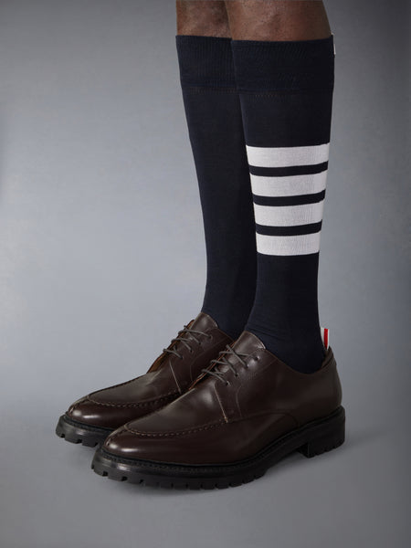 CLASSIC CALF COMMANDO SOLE APRON STITCH DERBY BROWN