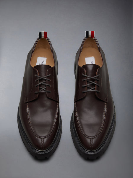 CLASSIC CALF COMMANDO SOLE APRON STITCH DERBY BROWN