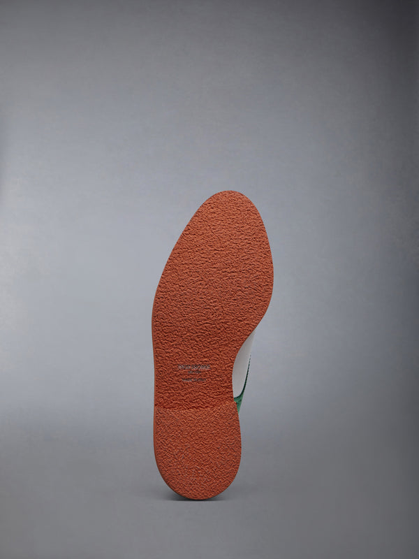 NUBUCK RUBBER SOLE SADDLE SHOE - image 6
