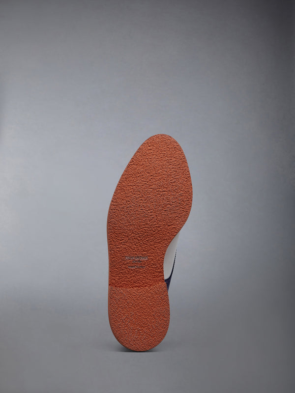 NUBUCK RUBBER SOLE SADDLE SHOE - image 6