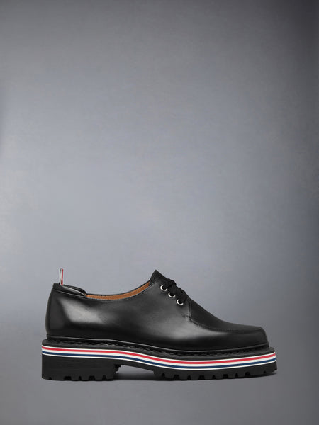 VITELLO CALF ALL TERRAIN SOLE DERBY BLACK