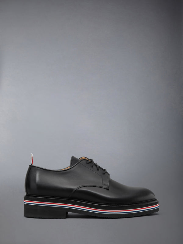 BOX CALF RUBBER SOLE UNIFORM SHOE - featured image