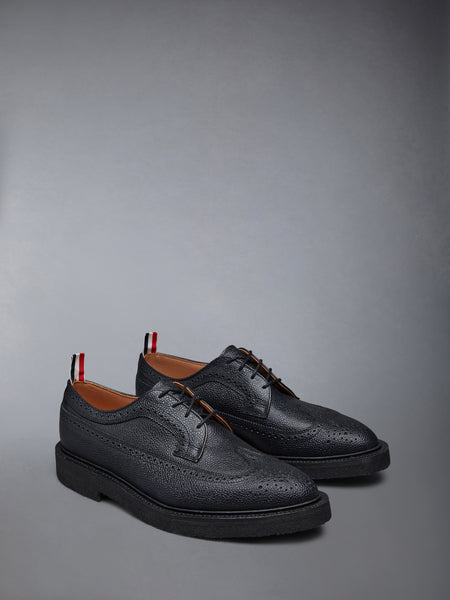 CREPE SOLE LONGWING BROGUE BLACK