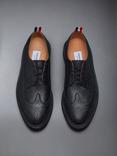 CREPE SOLE LONGWING BROGUE BLACK