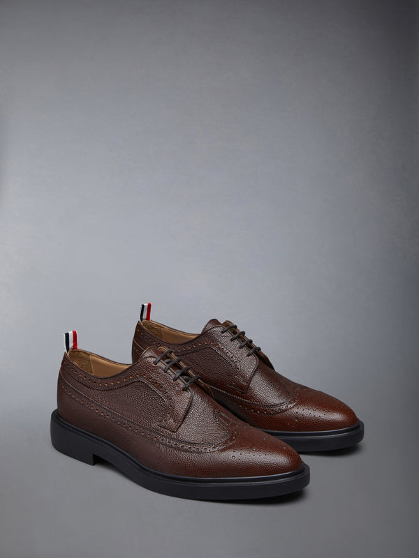PEBBLE GRAIN RUBBER SOLE LONGWING BROGUE - image 2