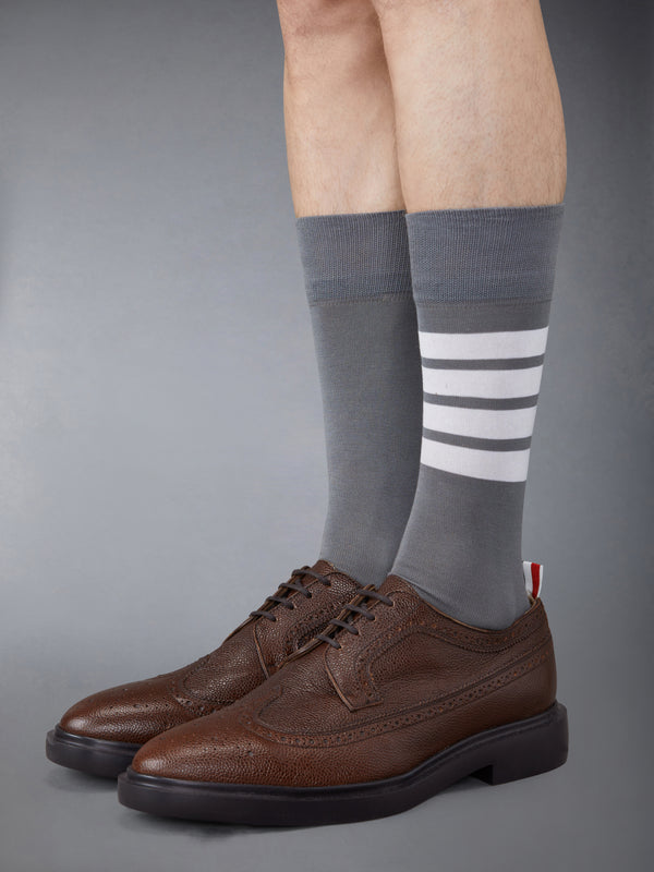 PEBBLE GRAIN RUBBER SOLE LONGWING BROGUE - image 4