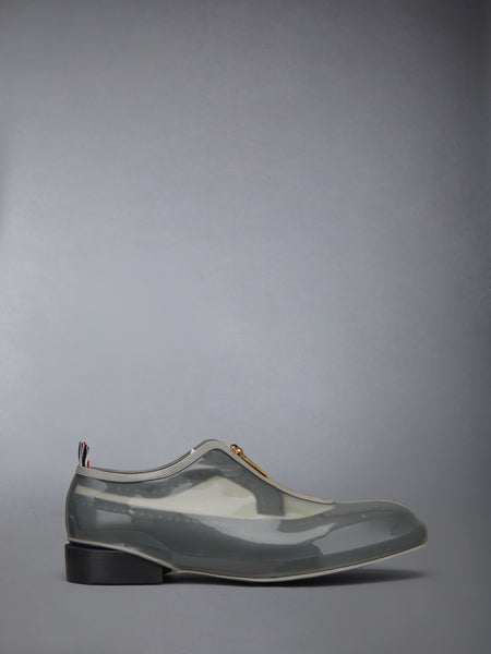 OVERSHOE LEATHER SOLE LONGWING BROGUE BLK/WHT