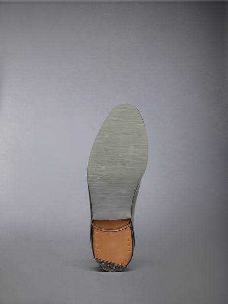 OVERSHOE LEATHER SOLE LONGWING BROGUE BLK/WHT