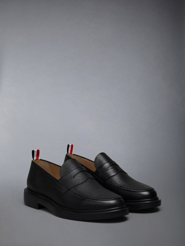 PEBBLE GRAIN RUBBER SOLE PENNY LOAFER - image 2