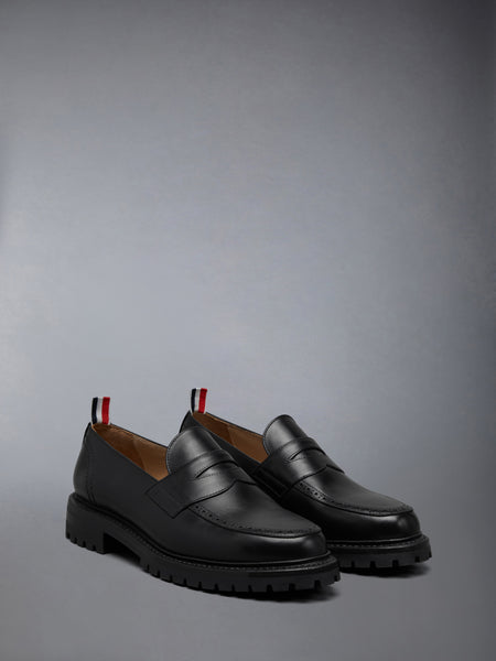 BOX CALF PENNY LOAFER BLACK