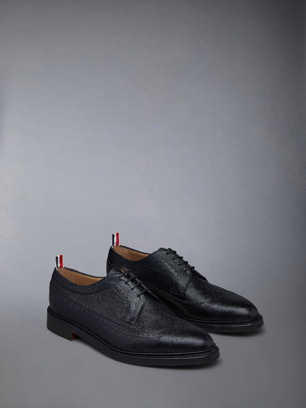 PEBBLE LUCIDO LEATHER SOLE LONGWING BROGUE - image 2