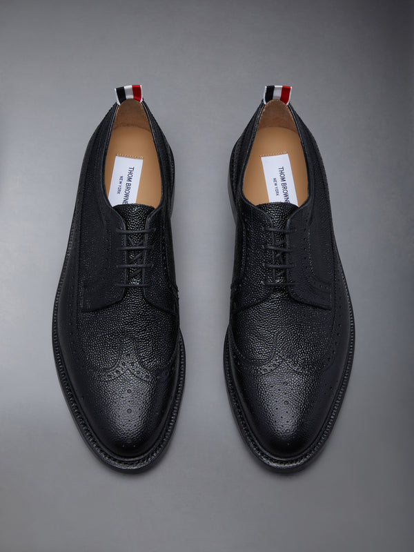 PEBBLE LUCIDO LEATHER SOLE LONGWING BROGUE - image 5