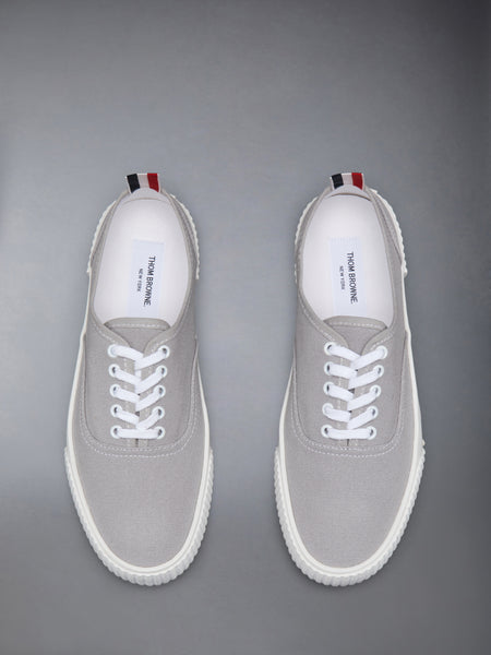 CANVAS VULCANIZED SOLE HERITAGE SNEAKERS DARK GREY