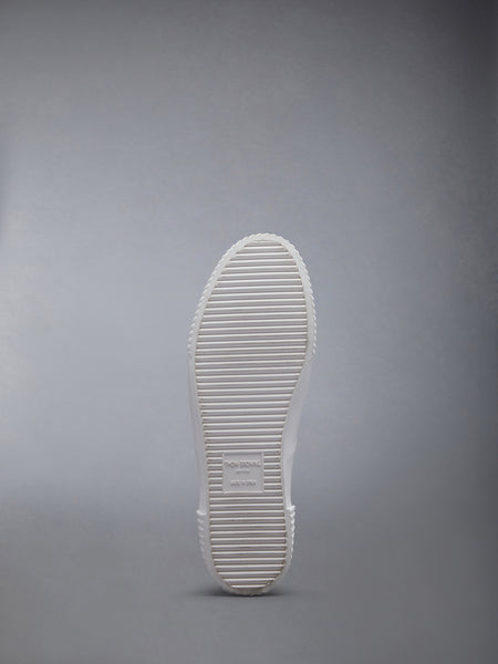 CANVAS VULCANIZED SOLE HERITAGE SNEAKERS WHITE