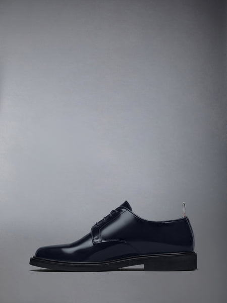 SMOOTH CALF LEATHER SCHOOL UNIFORM BROGUE NAVY