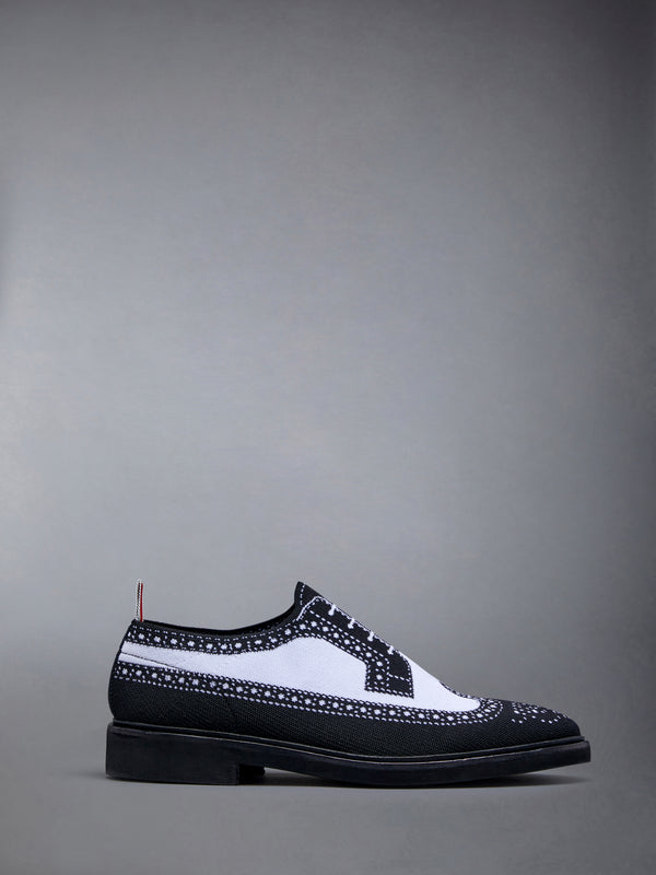 Trompe L'oeil Knit Micro Sole Longwing Brogue - featured image