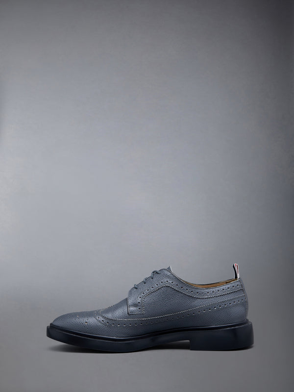 Pebble Grain Leather Longwing Brogue - image 3