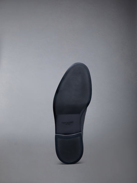 Pebble Grain Leather Longwing Brogue DARK GREY