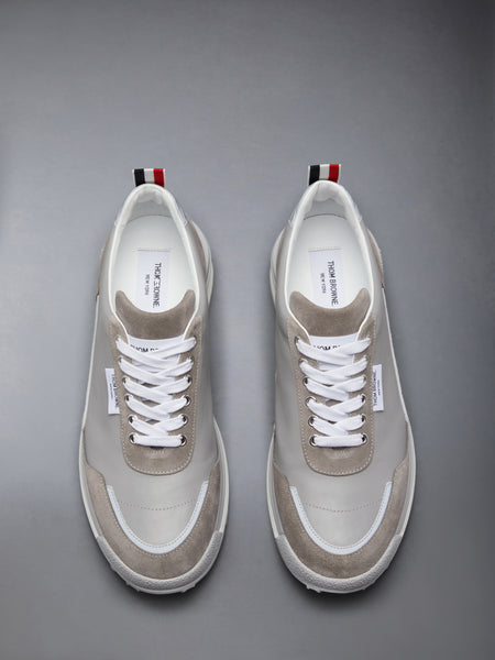 VITELLO CALF ALUMNI SNEAKERS TONAL GREY