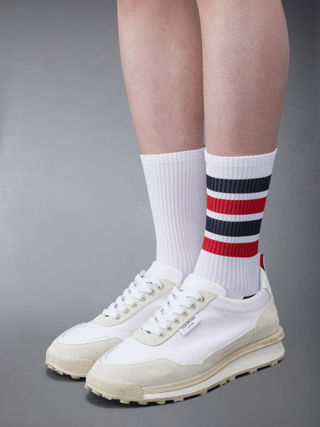 TECH NYLON ALUMNI SNEAKERS TONAL WHITE FUN MIX